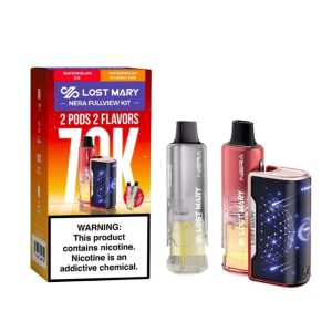 Lost Mary Nera Fullview Kit 70K Puff Disposable - Watermelon Fcuking Fab - Watermelon Ice