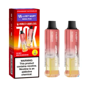 Lost Mary Nera Fullview 70K Puff Pre-filled Replacement Pod - 2PK - Strawberry Watermelon