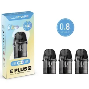 Lost Vape E Plus Replacement Pod V2 - 3PK