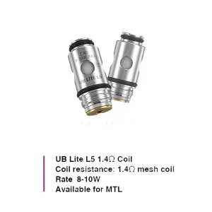 Lost Vape Ultra Boost Lite Replacement Coil - 5PK - L5 1.4 OHMS