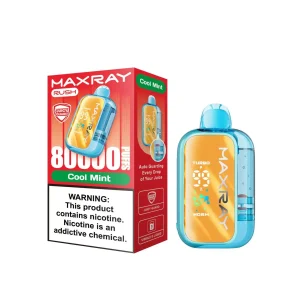 MAXRAY RUSH 80K Puff Disposable - Cool Mint