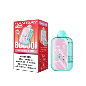 MAXRAY RUSH 80K Puff Disposable - Fcuking Fab