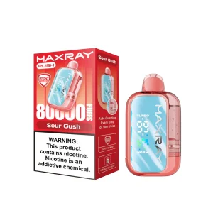 MAXRAY RUSH 80K Puff Disposable - Sour Gush