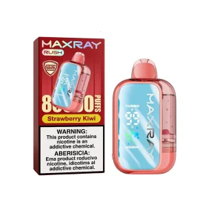 MAXRAY RUSH 80K Puff Disposable - Strawberry Kiwi
