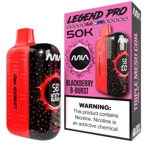 MIA Legend Pro 50K Puff Disposable - Blackberry B- Burst