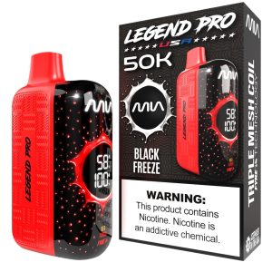 MIA Legend Pro 50K Puff Disposable - Black Freeze