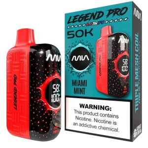 MIA Legend Pro 50K Puff Disposable - Miami Mint