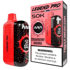 MIA Legend Pro 50K Puff Disposable - Strawberry Banana