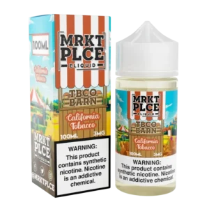 MRKTPLCE TBCO Barn California Tobacco 100ml E-Juice