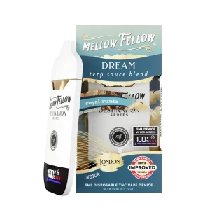 Mellow Fellow Terp Sauce Blend Disposable 5ML - Dream - London Royal Runtz/Indica