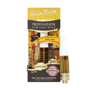 Mellow Fellow Terp Sauce Blend Cartridges 2ML - Kali Mist/Sativa