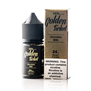 Met4 Golden Ticket Salt 30ML E-Juice - 24 MG