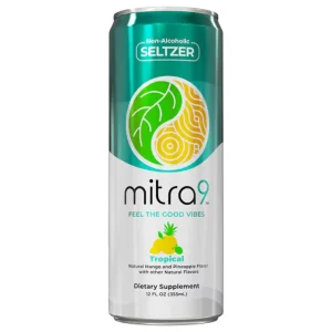 Mitra 9 Kratom Seltzer 12 OZ - Tropical
