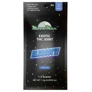 Moon Men Exotic THC Joint 1.5G 1PK-8CT - Biscotti/Indica