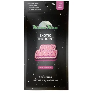 Moon Men Exotic Thc Joint 1 5g 1pk 8ct Pink Runtz Indica Hybrid