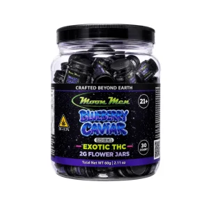 Moon Men THC Exotic Flower 2G - 30CT - Blueberry Caviar/Indica