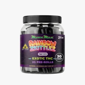 Moon Men THC Exotic Prerolls 2G-30CT - Rainbow Zkittlez/Hybrid