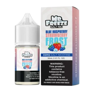 Mr.Freeze Blue Raspberry Strawberry Frost Salt 30ml E-Juice