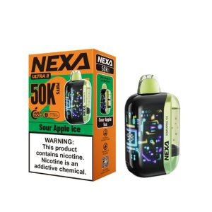 NEXA Ultra ll 50000 Puff Disposable - Sour Apple Ice