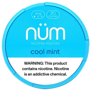 NUM Nicotine Pouches - 5PK - Cool Mint - 6MG