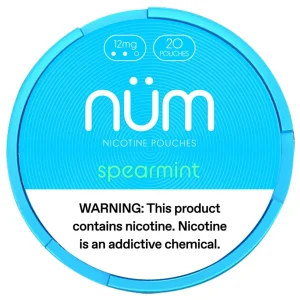 NUM Nicotine Pouches - 5PK - Spearmint - 12MG