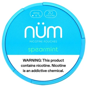 NUM Nicotine Pouches - 5PK - Spearmint - 6MG