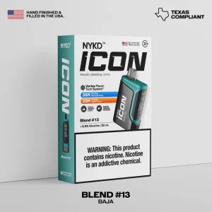 NYKD ICON 35K Puff Disposable - Blend Crisp Mint