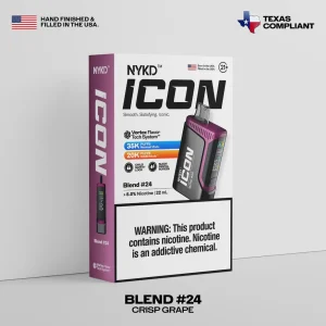 NYKD ICON 35K Puff Disposable - Blend Crisp Grape