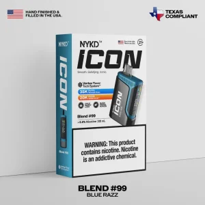 NYKD ICON 35K Puff Disposable - Blend Blue Raspberry