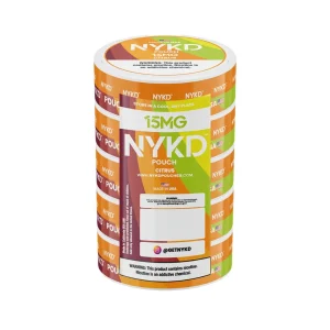 NYKD Nicotine Pouches - 5PK - Citrus - 15MG