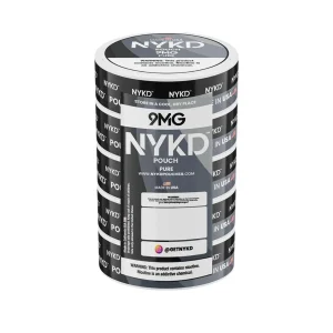 NYKD Nicotine Pouches - 5PK - Pure - 9MG