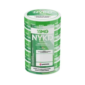 NYKD Nicotine Pouches - 5PK - Wintergreen - 15MG