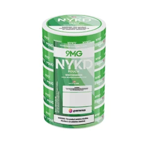 NYKD Nicotine Pouches - 5PK - Wintergreen - 9MG