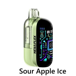 Nexa Flex Crystal Kit 40K Puff Disposable - Sour Apple Ice