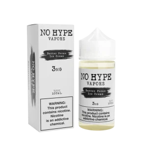 No Hype Vapors Butter Pecan Ice Cream 100ml E-Juice