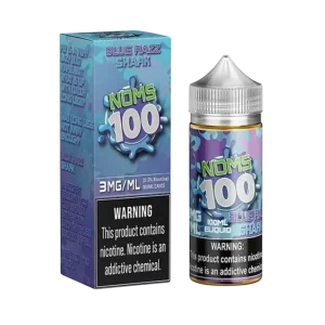 Noms 100 Blue Razz Shark 100ml E-Juice