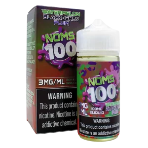 Noms 100 Watermelon Blackberry Plum 100ml E-Juice