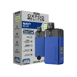 OXBAR x Pod Juice OXPOD Elite Pod Kit - Navy Blue