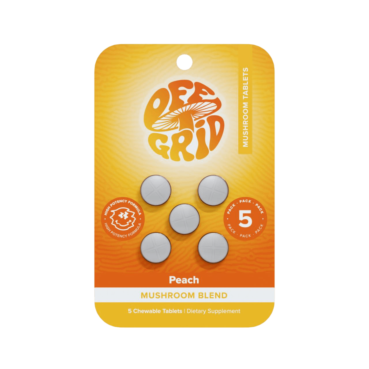 Off Grid Mushroom Blend Tablets 3000MG - 5CT