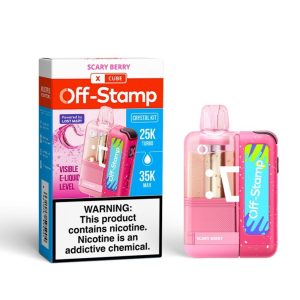 Off Stamp X-Cube Crystal 35K Puff Disposable - Scary Berry