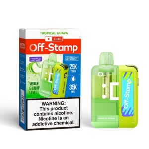 Off Stamp X-Cube Crystal 35K Puff Disposable - Tropical Guava