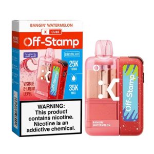Off Stamp X-Cube Crystal 35K Puff Disposable - Bangin Watermelon