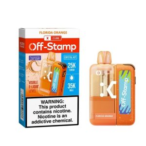 Off Stamp X-Cube Crystal 35K Puff Disposable - Florida Orange