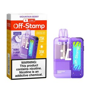 Off Stamp X-Cube Crystal 35K Puff Disposable - Mountain Berry