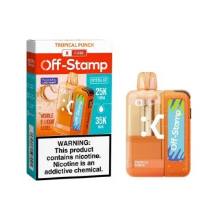 Off Stamp X-Cube Crystal 35K Puff Disposable - Tropical Punch