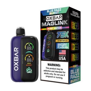 Oxbar Maglink Kit 75K Puff Disposable - Blue Razz Burst