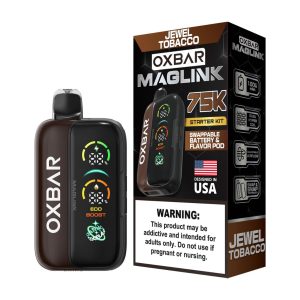 Oxbar Maglink Kit 75K Puff Disposable - Jewel Tobacco