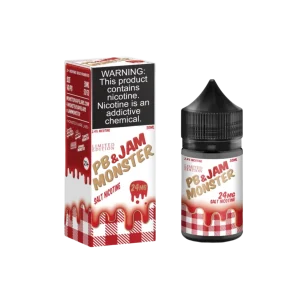 PB & Jam Monster Strawberry Salt 30ml E-Juice