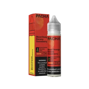Pacha Blood Orange Banana Gooseberry Synthetic Nicotine 60ml E-Juice
