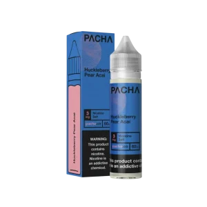 Pacha Huckleberry Pear Acai Synthetic Nicotine 60ml E-Juice